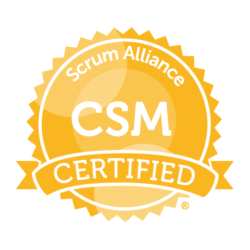 Certified Scrum Master Badge